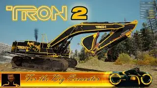 Gold Rush: The Game - "TRON SKIN 2" for the BIG EXCAVATOR