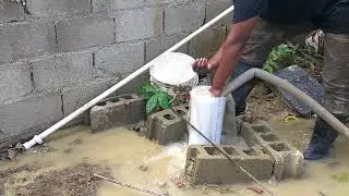 Limpieza pozo tubular de agua