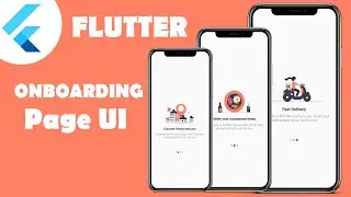 Onboarding Page UI Design with Flutter | Flutter UI Design | Speed Code