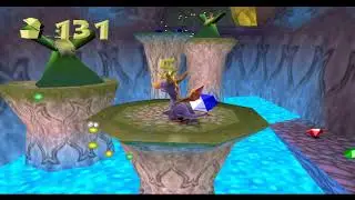Spyro the Dragon 100% - Blowhard (PS1) ◀1440p HD▶
