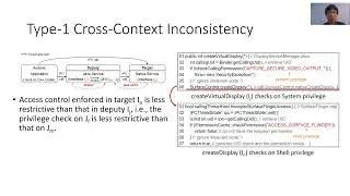 NDSS 2022 Uncovering Cross-Context Inconsistent Access Control Enforcement in Android