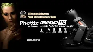 The TIPA-Award-Winning Phottix Indra360 TTL Studio Light
