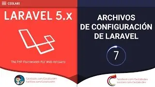 Laravel 5.x: 7 - Archivos de configuración de Laravel