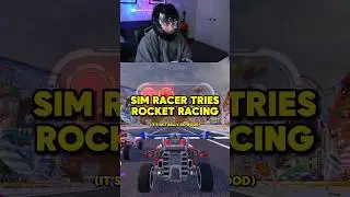 Rocket Racing in FORTNITE is SO FUN #fortnite #rocketracing #simracing #gaming
