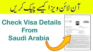 How to check visa details from Saudi Arabia with visa Number in Visa Services Platform Enjaz