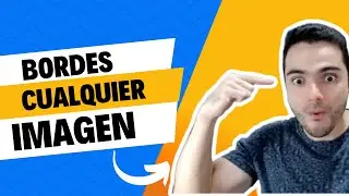 Cómo PONER BORDE/CONTORNO a IMAGENES en CANVA ✨