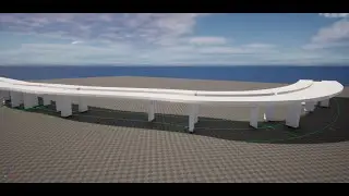 Create bridge with spline UE5