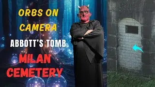 Orbs on Camera - Abbotts Tomb, Milan  Cemetery