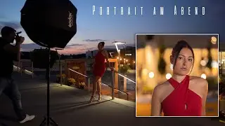 Der Trick bei TTL 😱 Glamor Portraits am Abend mit Aufsteckblitz HOW I GOT THE SHOT