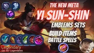 Yi sun-shin best build in 2020| Yi sun-shin emblems sets| How to play Yi sun-shin|