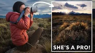 Sophia Teaches Me a New Photography Tip