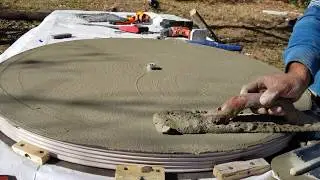 How to make a cement table (part 2) Do it yourself