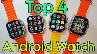 Top 4 New Android Smartwatch 🤩 | Android Watch | Camera in Android Smartwatch | Best Android Watch