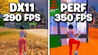 DX11 VS PERFORMANCE MODE - Fortnite Chapter 4