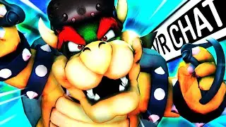 Girl LAUGHS at my BOWSER Impression!!! (VRChat Voice Trolling)