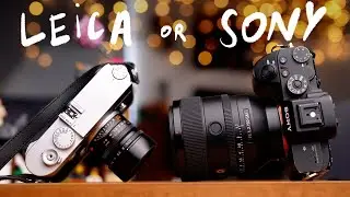 Leica M10-R vs Sony A7RIII with Summilux 50/1.4 (vs Sony 50/1.2 GM) - using Leica lens with Sony