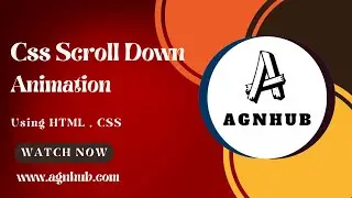 Css Scroll Down Animation - Pure Css3 Animation Effects - Custom Scroll Down Indicator Tutorial