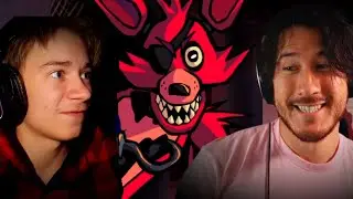 РОК КОТ И МАРКИПЛЕЕР ИГРАЮТ ВО ФНАФ ▶ Friday Night Funkin