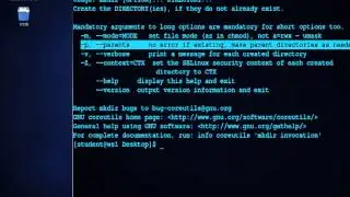 Creating new directories with the mkdir command