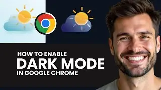HOW TO ENABLE DARK MODE IN GOOGLE CHROME NEW 2024!