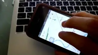 How to zoom out on Google Maps for iPhone with single taps