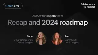 Tangem Team AMA - Livestream | 2023 Recap & 2024 Roadmap