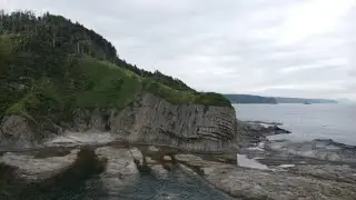 Остров Кунашир мыс Столбчатый