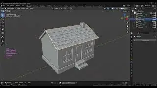Low Poly House In Blender - Part 2