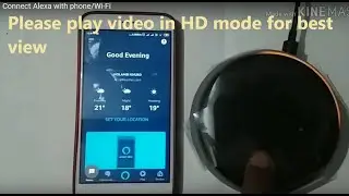 Connect Alexa with phone/Wi-Fi