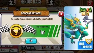 Dragon City - Winning 1st Prize In Heroic Race Event June 2021