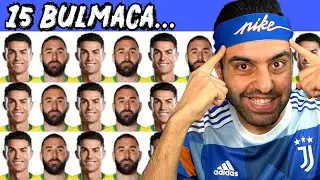 FULL ÇEKTİM ? 15 TANE FUTBOL BULMACASINDAN KAÇ TANESİNİ ÇÖZEBİLECEKSİN ? FUTBOL !