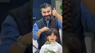 Il parrucchiere ha tagliato tutti i capelli in segreto 😲