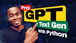 OpenAI GPT Text Generation Made Simple | Python Crash Course