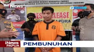 I NEWS PAPUA - POLISI BERHASIL TANGKAP PELAKU PEMBUNUHAN TERHADAP SEORANG WANITA