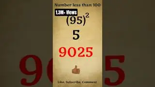 Find Square of Any Number in 2 Seconds | Vedic Maths Tricks For Fast Calculation 