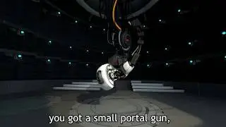 GLaDOS has come to make an announcement