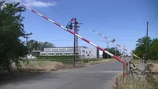 Spoorwegovergang Biharia (RO) // Railroad crossing // Trecere la nivel