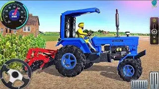Real Indian Tractor Driving Simulator Farming Transport Walkthrough 2024 - Android GamePlay