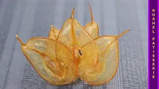 Clear Caramel Pear Slices | אגסים | Kosher Pastry Chef