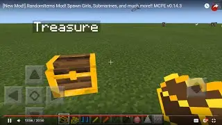 [New Mod!] RandomItems Mod! MCPE v0.14.3  + MOD INSTALL LINK! - Spawn Girls, Submarines, and more!
