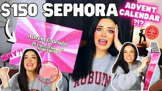 I SPENT $150 ON A SEPHORA ADVENT CALENDAR!? (25 Calendars of Christmas unboxing #15)