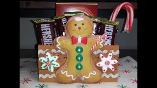 DIY~Adorable Gingerbread Gift Idea, Using D.T. Wood Crate!
