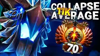 КОЛЛАПС на ЗАБЫТОМ ГЕРОЕ 7.34d (СКРЫТАЯ ИМБА) 🔥 Visage Collapse Dota 2