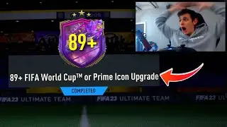 WOW OPENING MY 89+ FIFA World Cup™ or Prime Icon Upgrade PACK.. #FIFA23