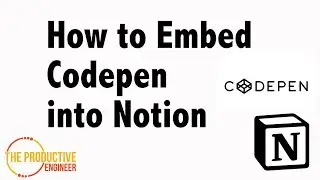 How to Embed Codepen into Notion