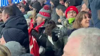 Atletico De Madrid 2-1 FC Internazionale Milano / Last Minute Goal from Stadium