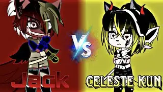 Jack vs Celeste Kun /Torneo de Gachatubers (Episodio 4)/ Gacha club/ Man456 el erizo