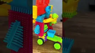 Конструктор игольчатый Bazumi лабиринт с шариком