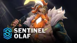 Sentinel Olaf Wild Rift Skin Spotlight