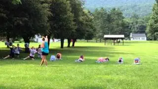 Maddie's Half -time Show Routine - First Practice 2